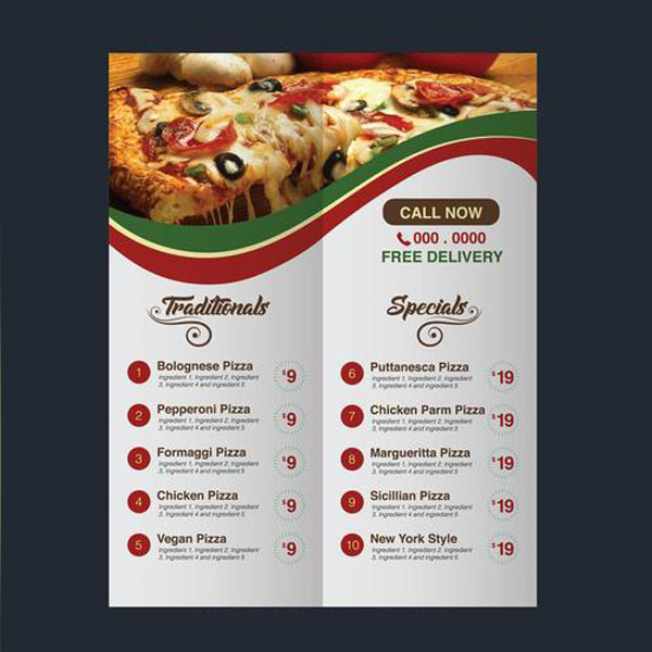 طباعة بروشورات فلايرات مطوية